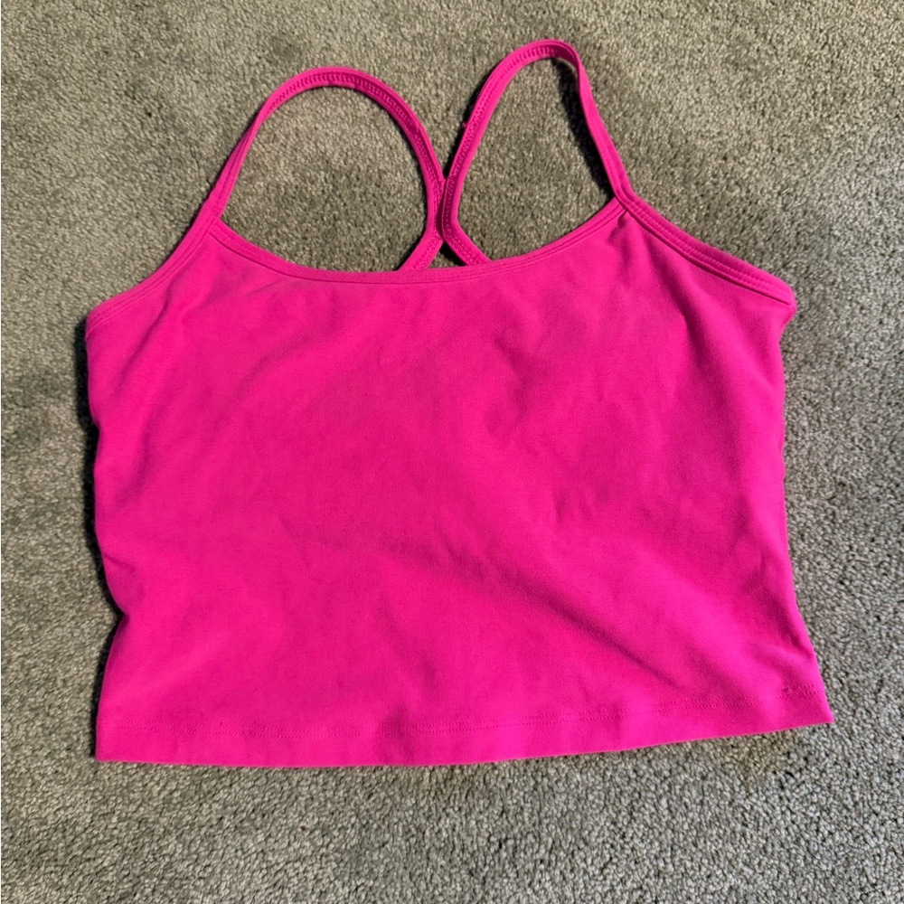 Beyond Yoga Fuchsia Tank Top